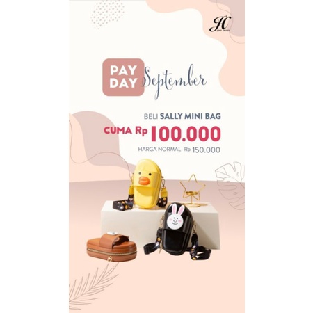 JIMS HONEY - Tas anak anak slempang SALLY MINI BAG original jimshoney