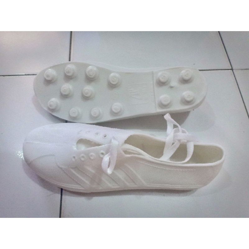 Sepatu AP Pool Putih Polos typeW-963/sepatu karet/sepatu kebun