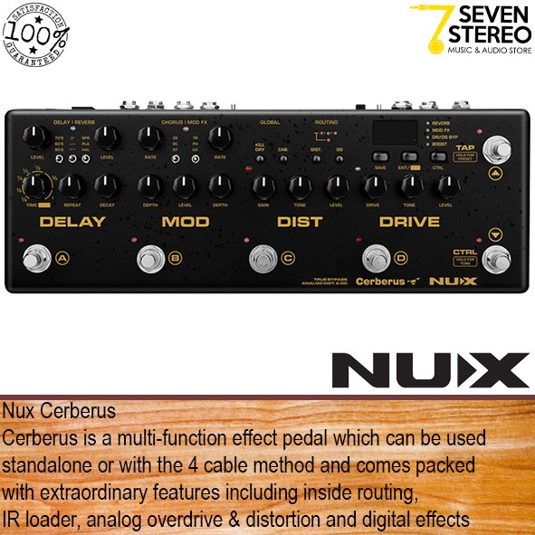 Nux Cerberus Integrated Effects &amp; Controller