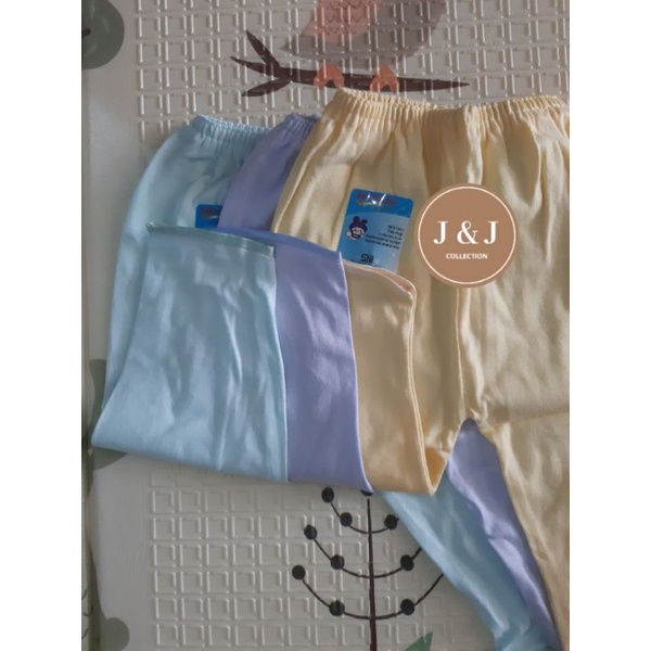 3 pcs celana panjang bayi baby mocha