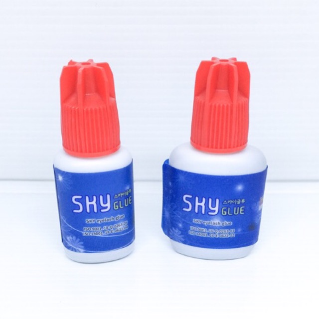 Sky glue s+ / lem eyelash extension red cap tutup merah 5ml dan 10ml