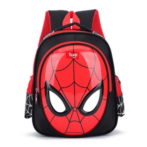 MLNSHP Toddi Tas Ransel Sekolah Anak Backpack Model Spiderman - 1801