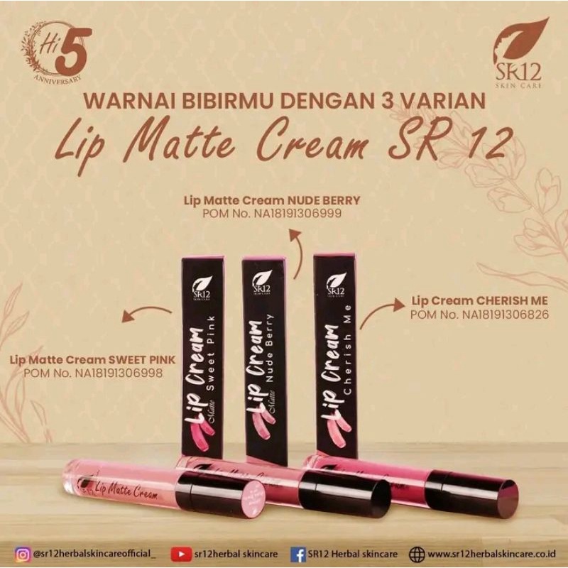 Lip Cream SR12 | Lip matte Cream SR12