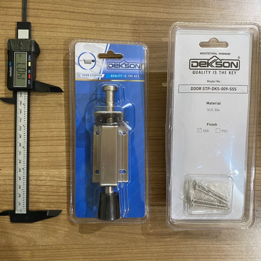 Door Stopper Dekkson DS 009 SSS Door Stop Injak Lantai Stopper Penahan Pintu Lantai