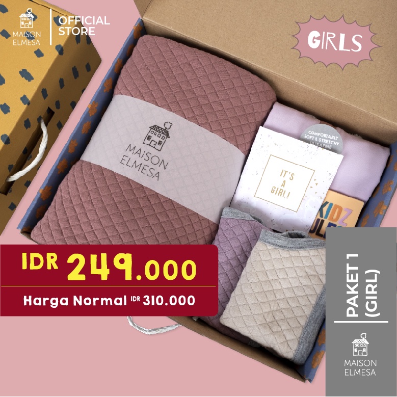 [PAKET 1 - GIRL] Paket Hadiah Maison Elmesa Untuk Girl