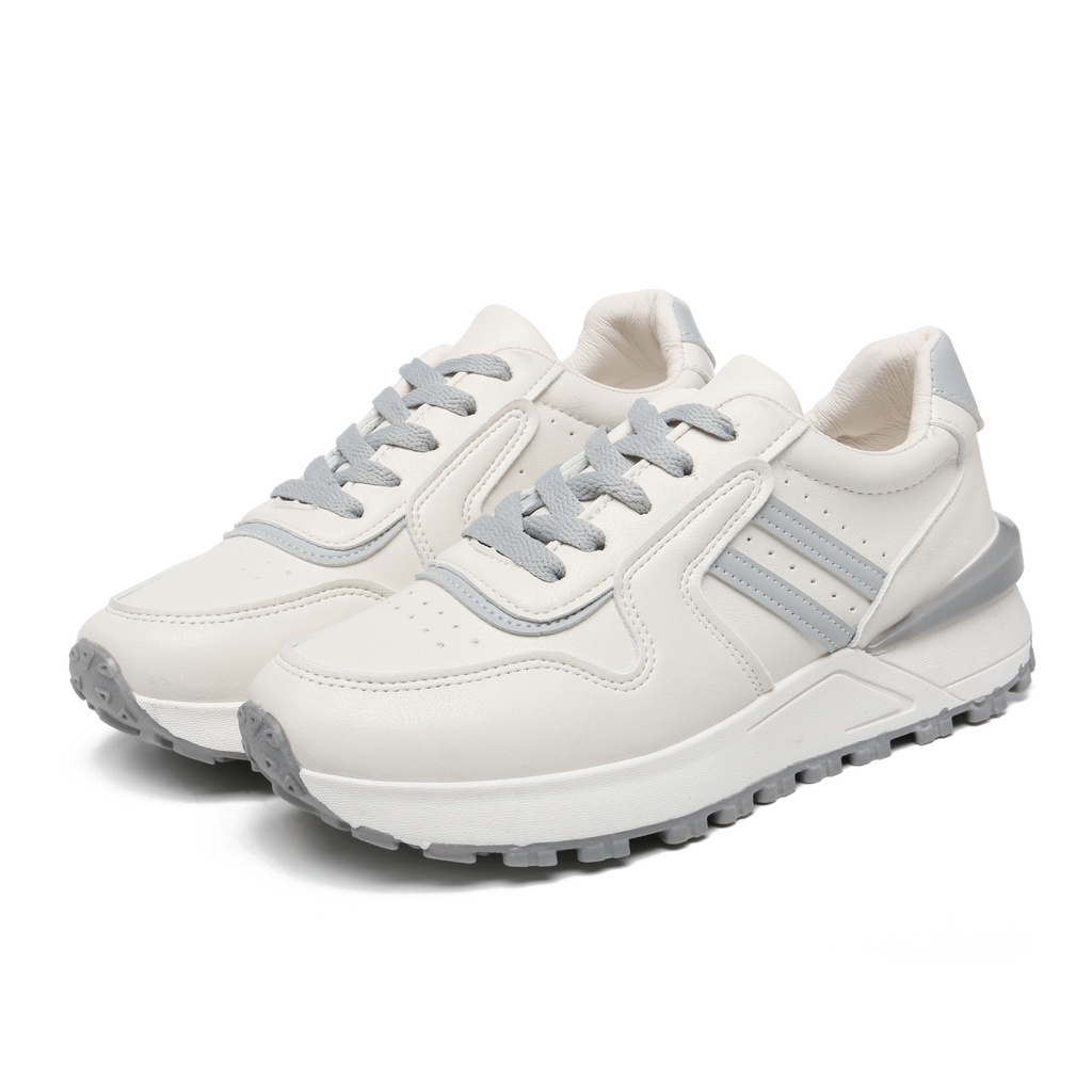 PVN Haechan Sepatu Sneakers Wanita Sport Shoes Grey 503-5