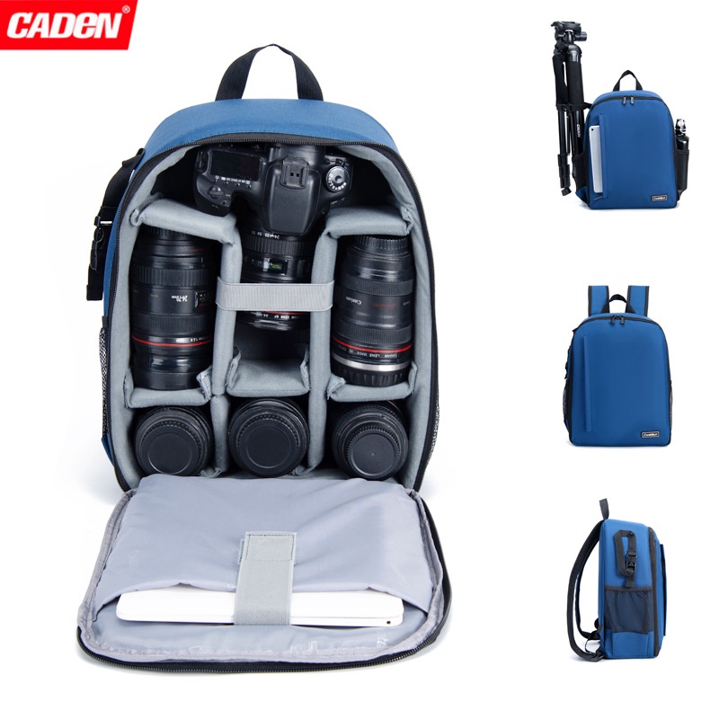 Carden Outdoor Tahan Lama Profesional Tas Kamera Tas Kamera DSLR Ransel Perjalanan gital Kapasitas B