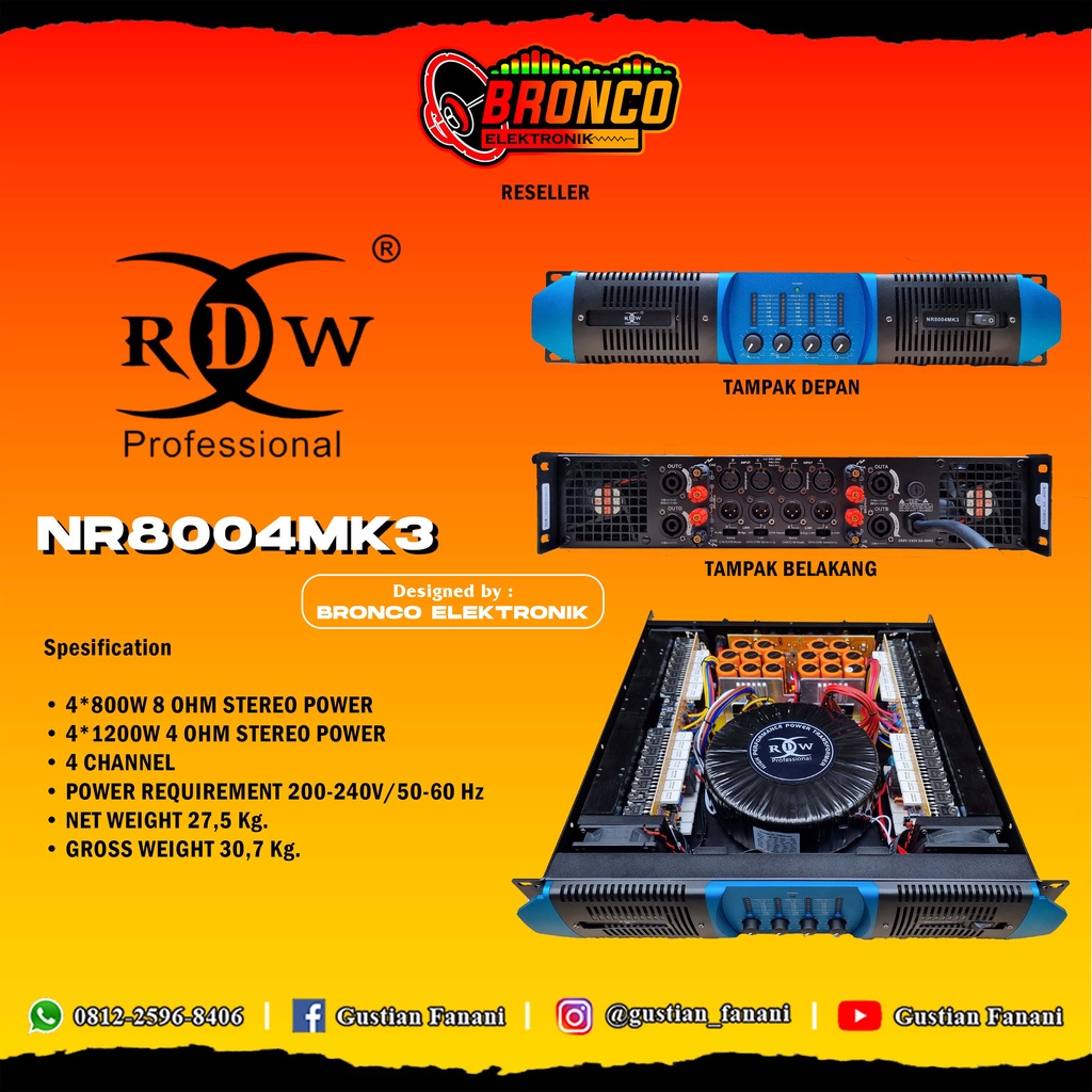 POWER RDW NR8004MK3