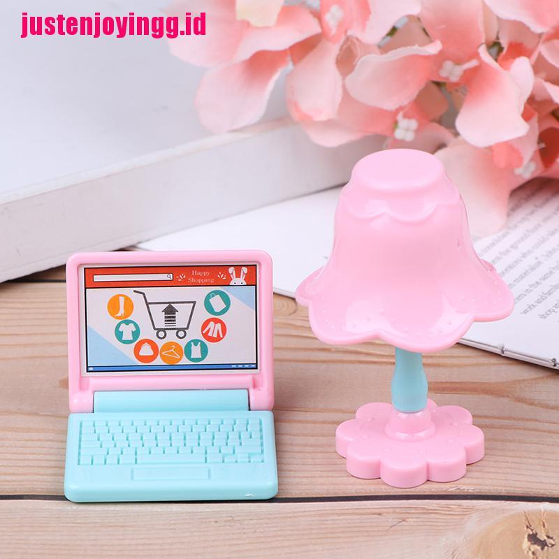 Justenjoyingg.id Miniatur Lampu Komputer / laptop Untuk Aksesoris Rumah Boneka