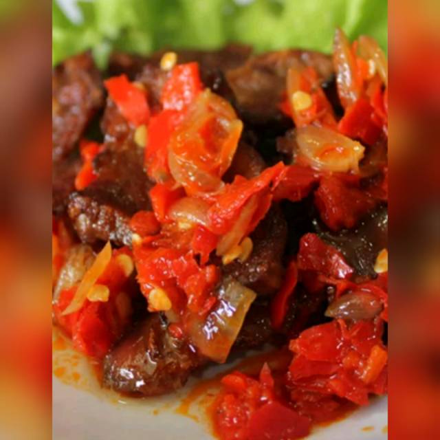 

Dendeng balado aceh