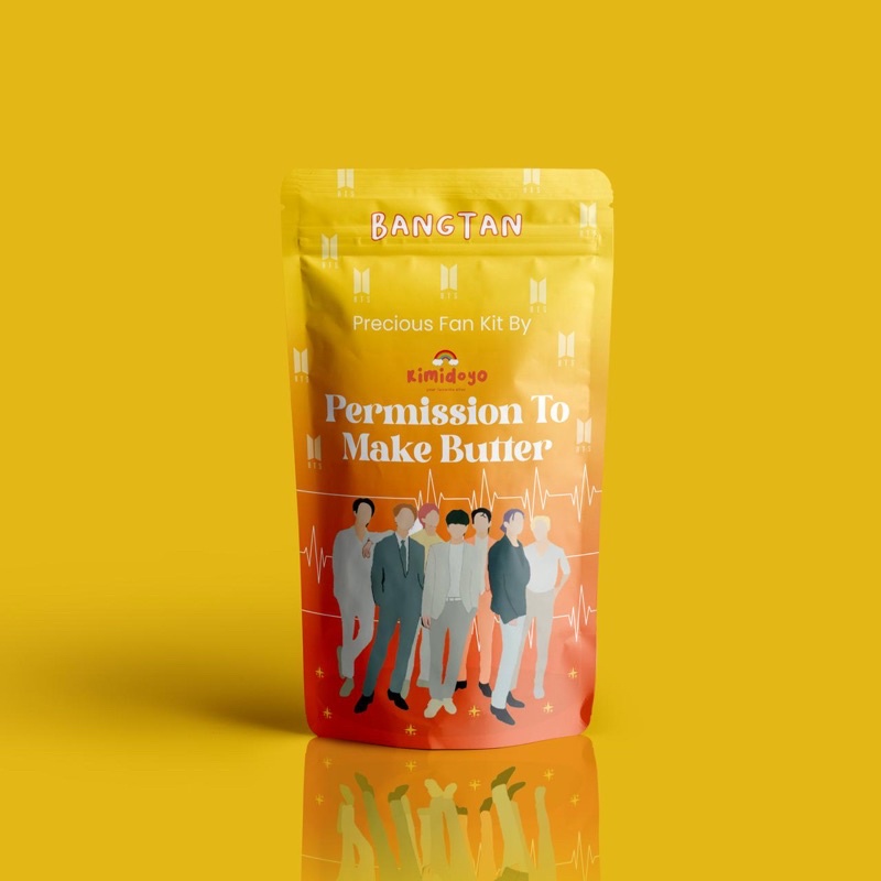 FANKIT SNACK B T S &quot;PERMISSION TO MAKE BUTTER&quot; KPOP MURAH