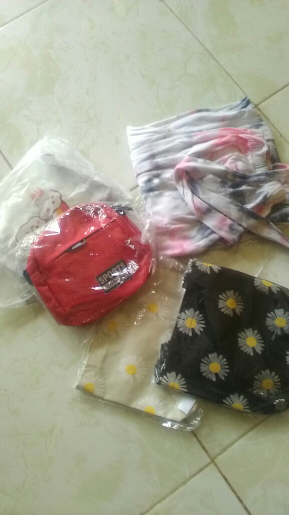 Celana Panjang Wanita Kekinian Korean Style Jogger Aladin Karet Pinggang Murah