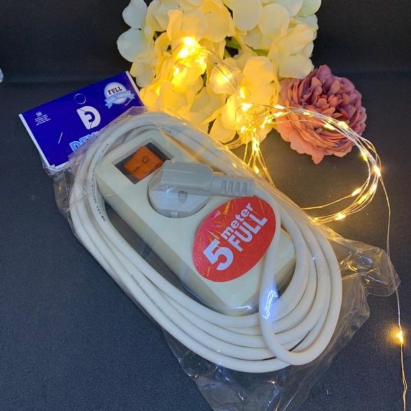 READY STOCK STOPKONTAK ARDE 4LB KABEL 5M TERMINAL KUNINGAN SNI DISKON