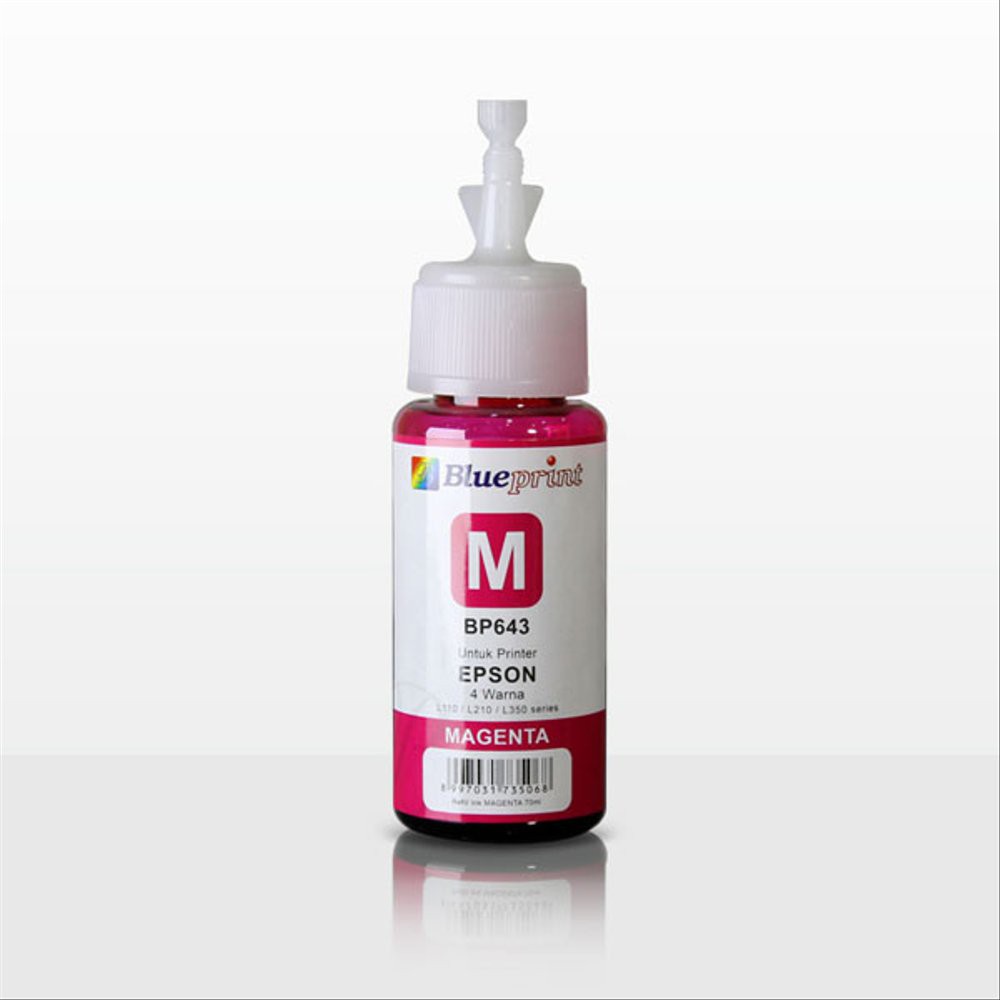 Tinta blueprint for printer Epson L series BP643 MAGENTA - L100 L120