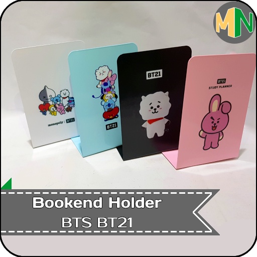 

Pembatas Buku Besi Bookend Holder Book Stand