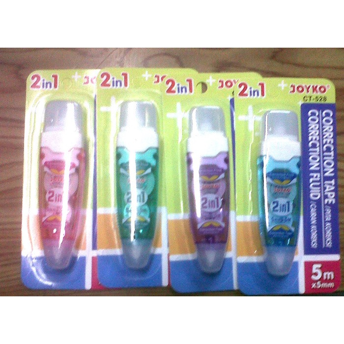 

Segera Miliki Correction Tape 2 In 1 Cair Dan Kertas Murah