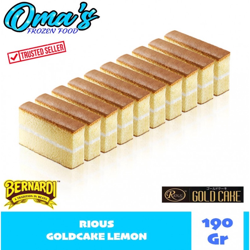 

GOLDCAKE MINI LEMON 190 GR BY BERNARDI