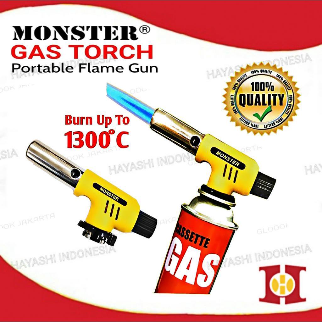 Portable Gas Torch  Flame Gun  BBQ Blow Torch  Korek 807