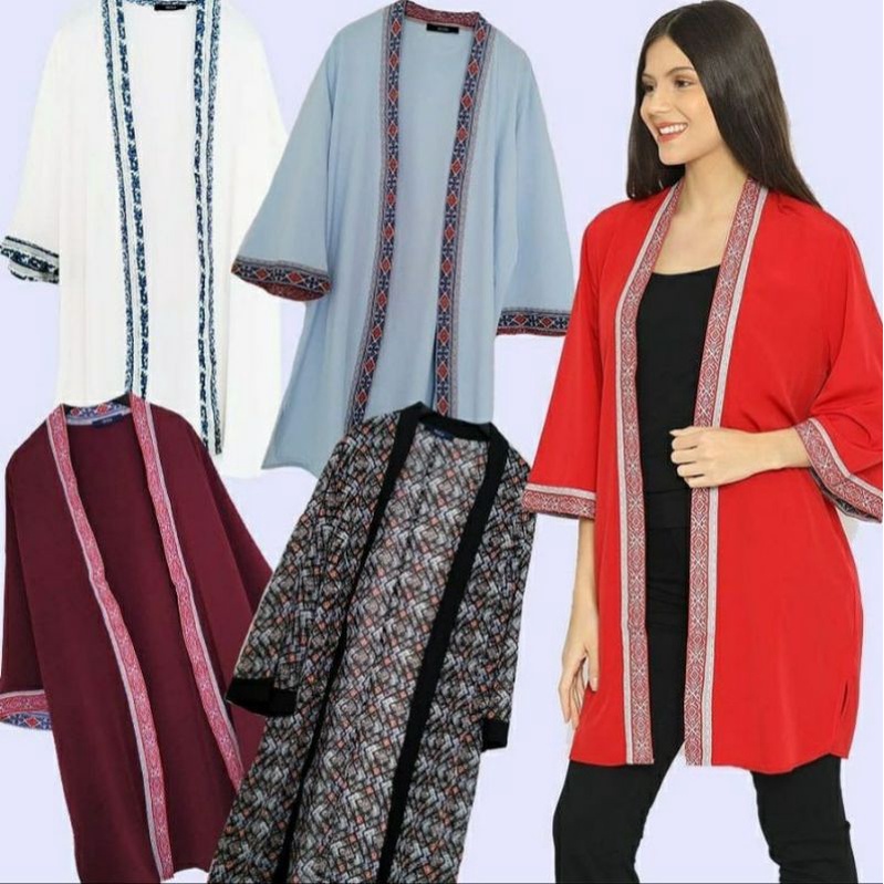 ISUGA LONG OUTER CARDI EC01356585-1#