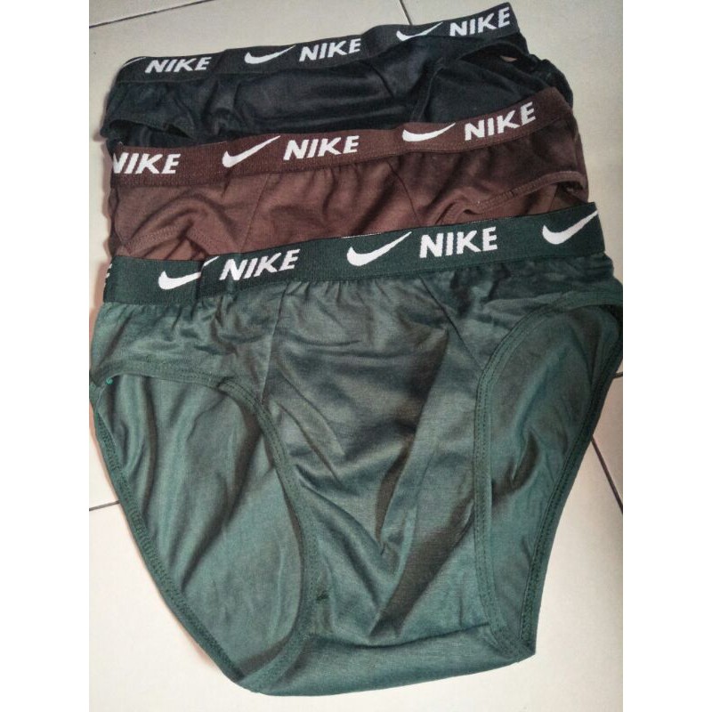 Celana dalam pria NIKE (isi 3) sempak cd dalaman pria color boxer