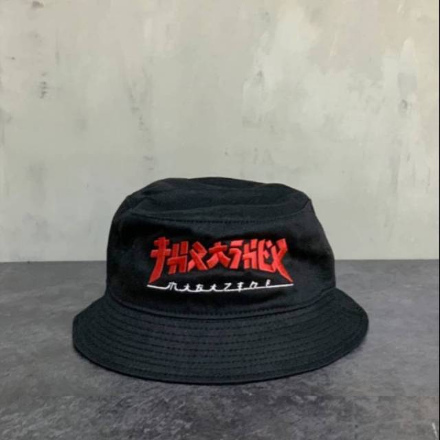 thrasher godzilla bucket hat