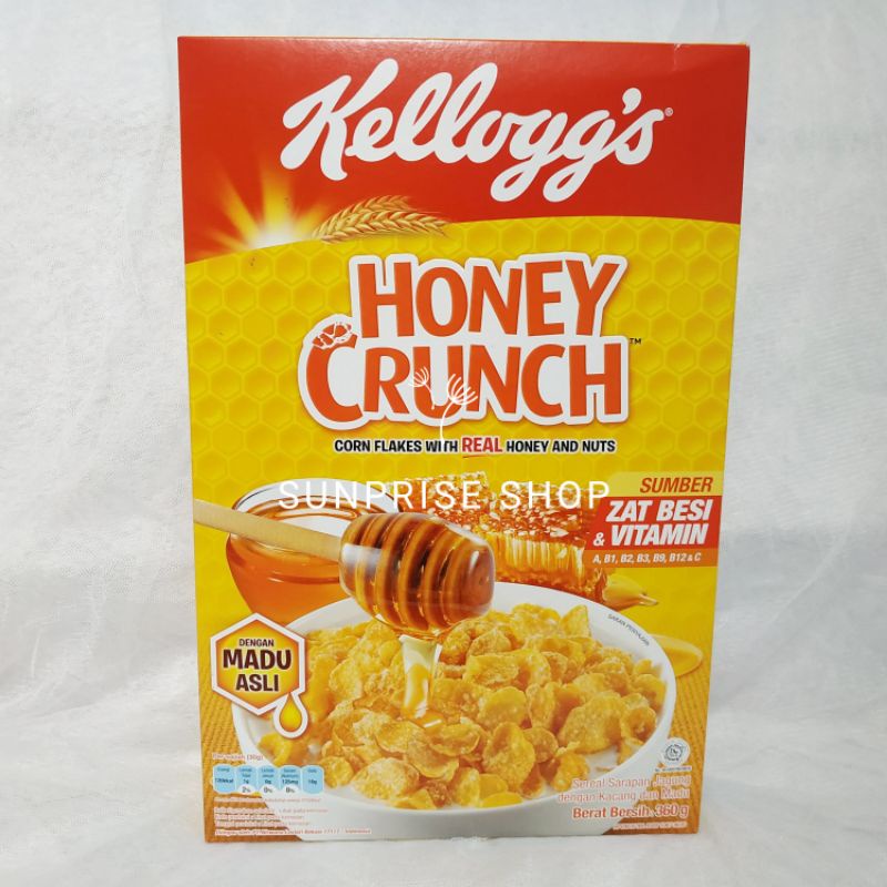 

KELLOGGS HONEY CRUNCH CORN FLAKES 360 GR