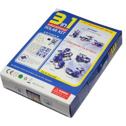 Mainan Edukasi Anak SOLAR ROBOT 3 In 1 Educational DIY solar kit robot Bisa gerak pakai matahari