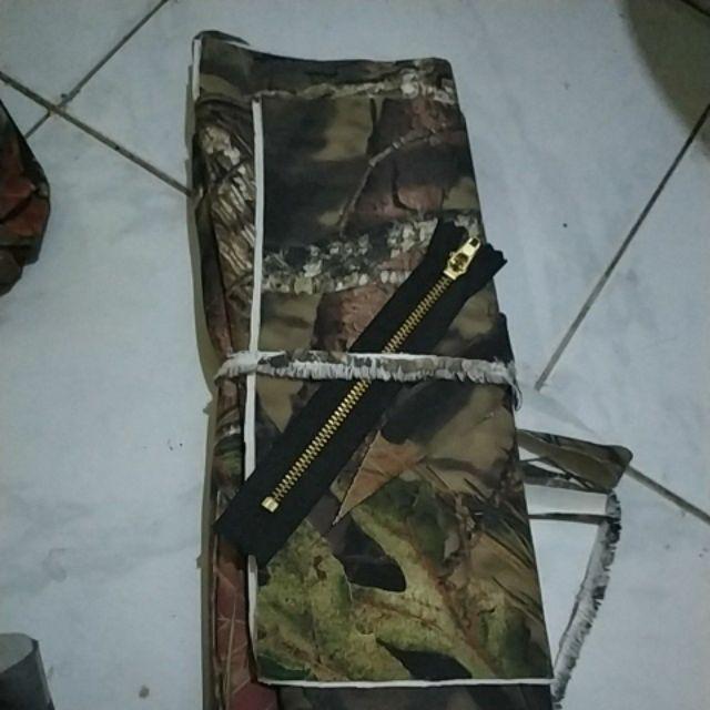 Bahan Kain Loreng Camo Realtree Perbakin Mossy Oak Ranting Daun Pohon Katun