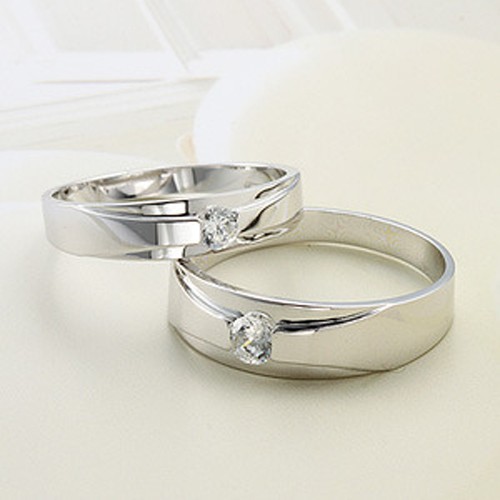 Cincin Pria Wedding Ring Cincin Silver Polos Cincin Perak Murni Cincin Couple Cincin Custom RJ174 Wedding Ring Tunangan Kawin Murah Perak Couple Ring Perak 925 Murni Kawin Nikah Lamaran Silver Pria Sepasang Cincin Hitam Silver 925 Pasangan Ring Wanita