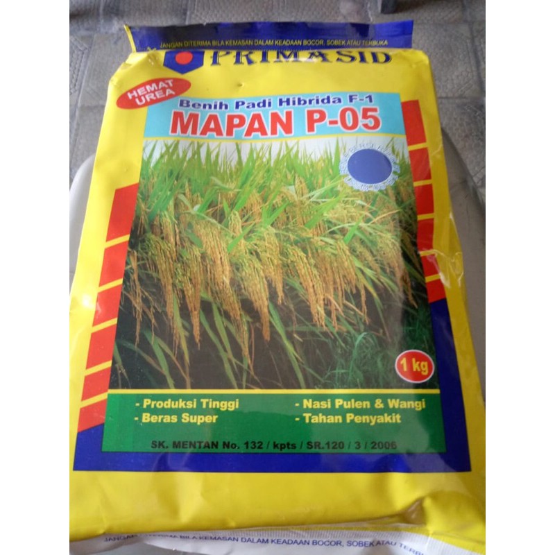 Bibit Padi Hibrida Mapan P 05