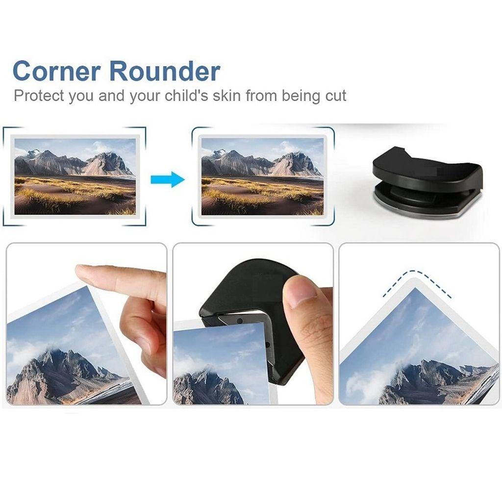 Agustinina Corner Rounder Lucu 1pcs Foto, Kartu, Scrapbooking DIY Cricut Maker|Paper Trimmer Handmade Berkualitas