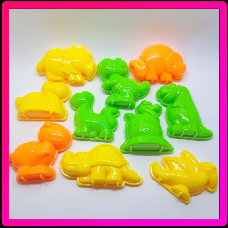 Cetakan Pasir Kinetik Berbagai Macam Bentuk Dan Warna