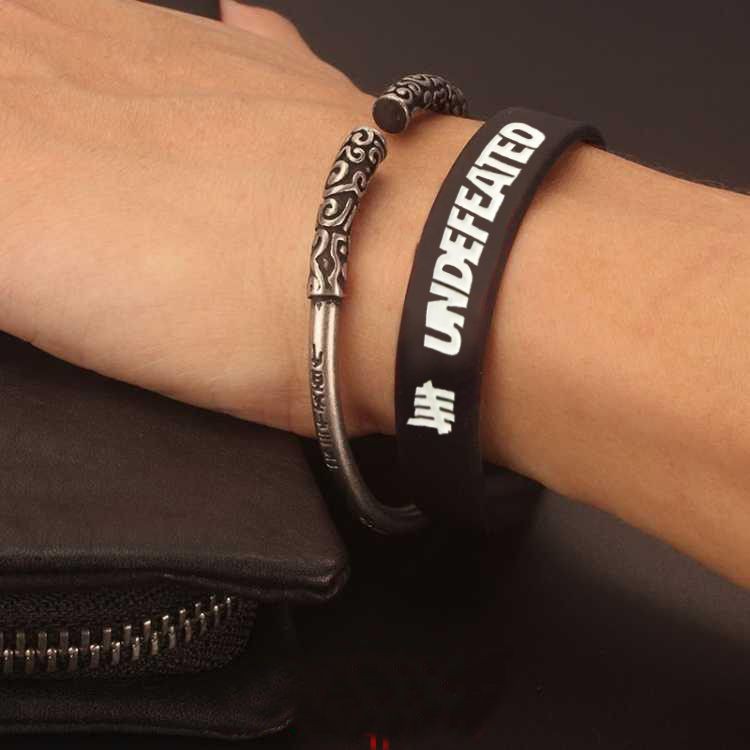 GELANG TANGAN PRIA - GELANG KARET UNDEFEATED SPORT ORIGINAL 4 STYLE