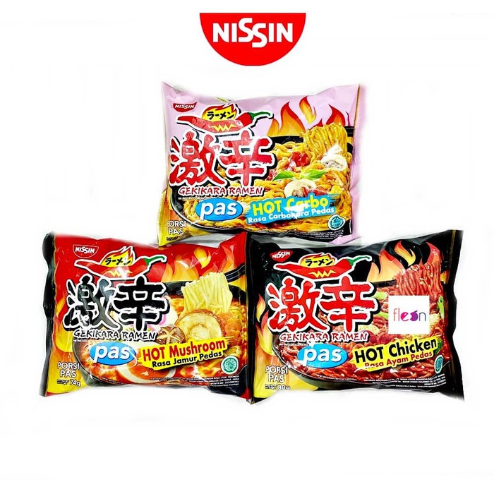 

NISSIN Gekikaran Ramen Pas Karton (30 x 75gr)