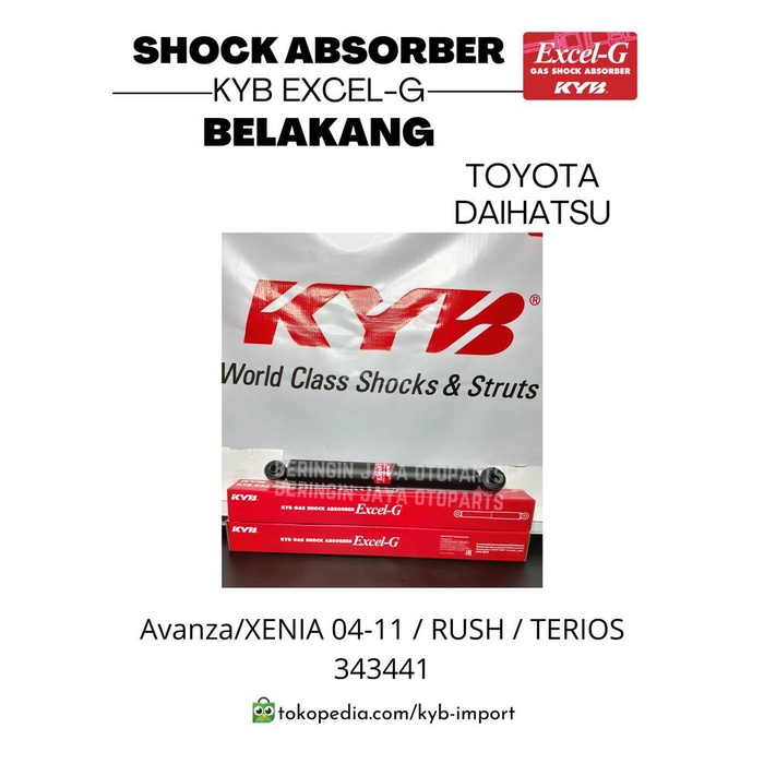 Shock Mobil Avanza / Rush [Belakang] Kayaba Kyb Excel-G