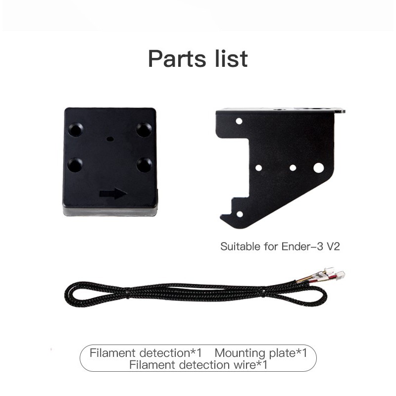 Creality 3D Printer Ender 3  Pro  V2 Filament Sensor Upgrade Kit