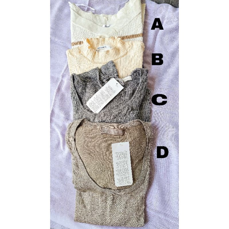 atasan wanita, baju import, sisa import, koas rajut wanita, baju wanita,