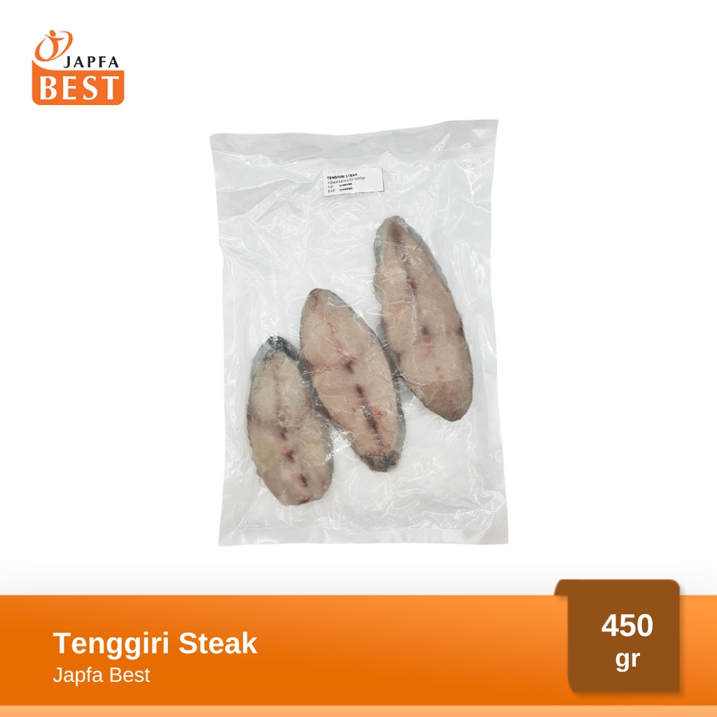 Ikan Tenggiri Steak Cut Frozen 450gr