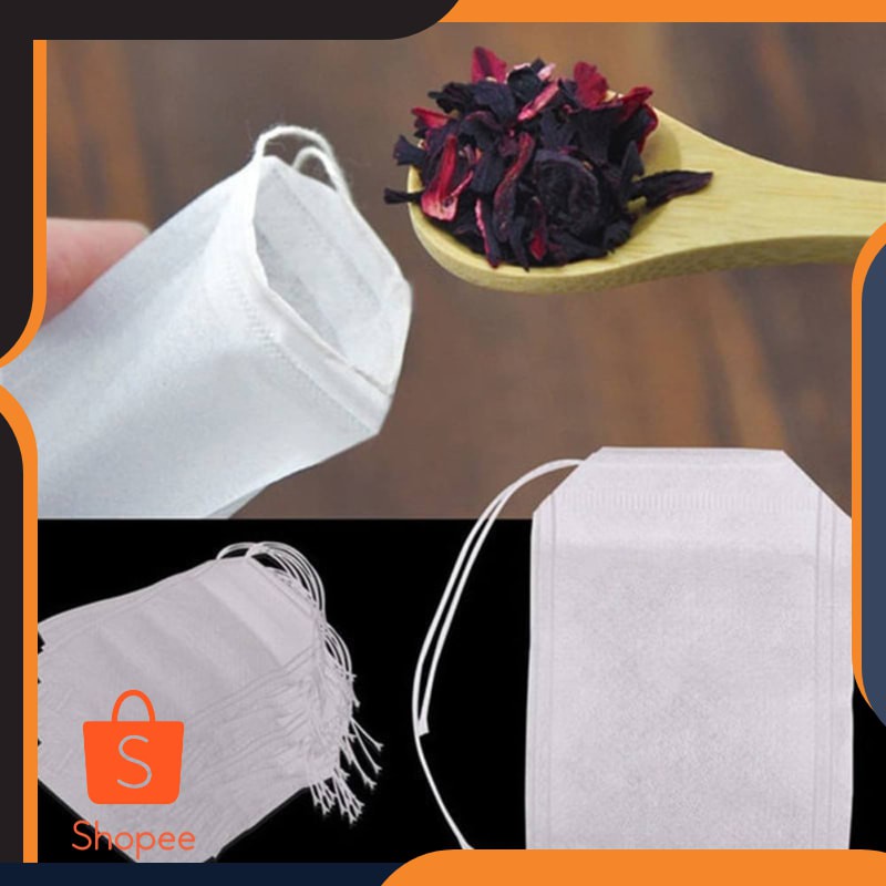

‡178¶ Kantong Teh Celup Kosong Teabag 100 PCS §352( ‘
