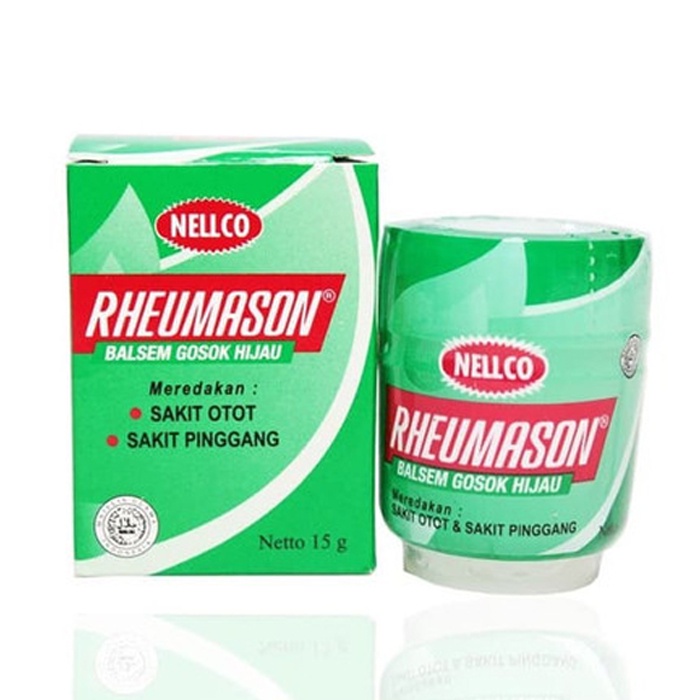 Rheumason Nellco Green Balsem 15gr / Mual / Pegal