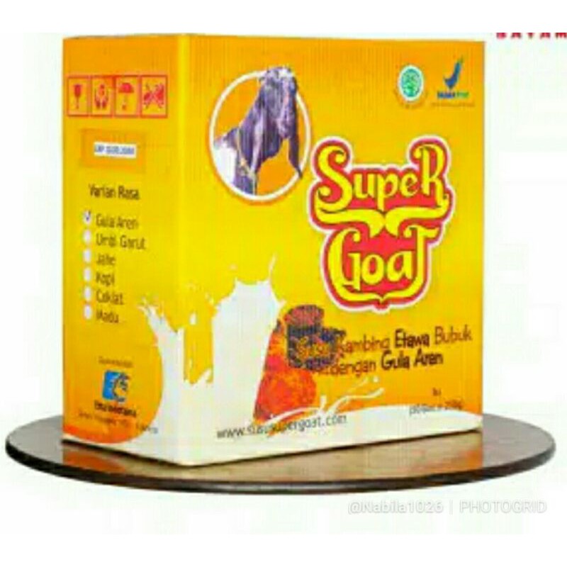 

susu kambing etawa supergoat gula aren super goat