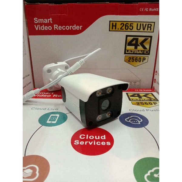 PAKET CCTV COLORVU 6MP 1080P 4 CHANNEL 4 KAMERA LENGKAP