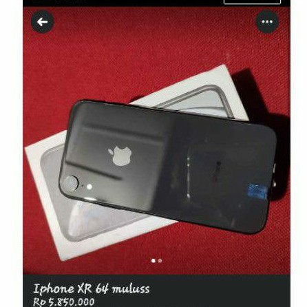 iphone xr ex inter original %like new