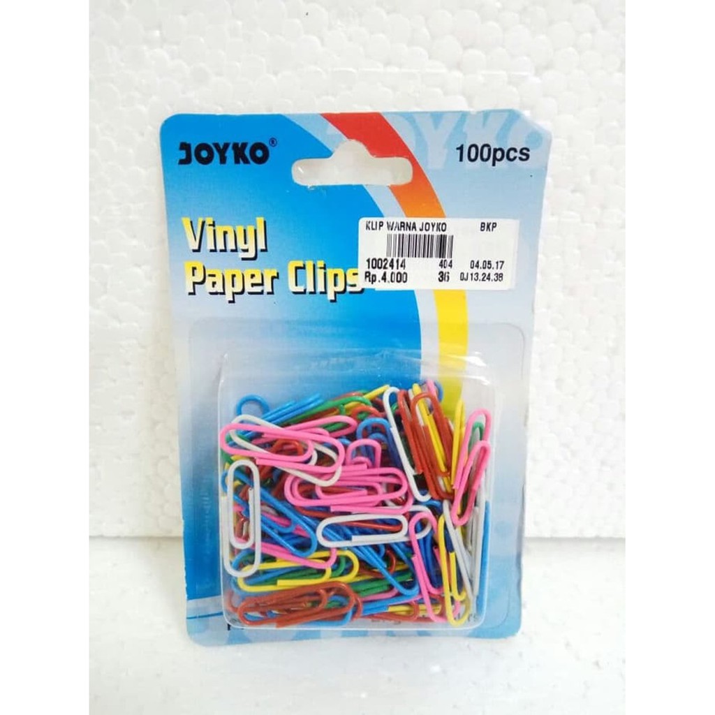 

Dijual Paper Clip Warna Joyko terakhir