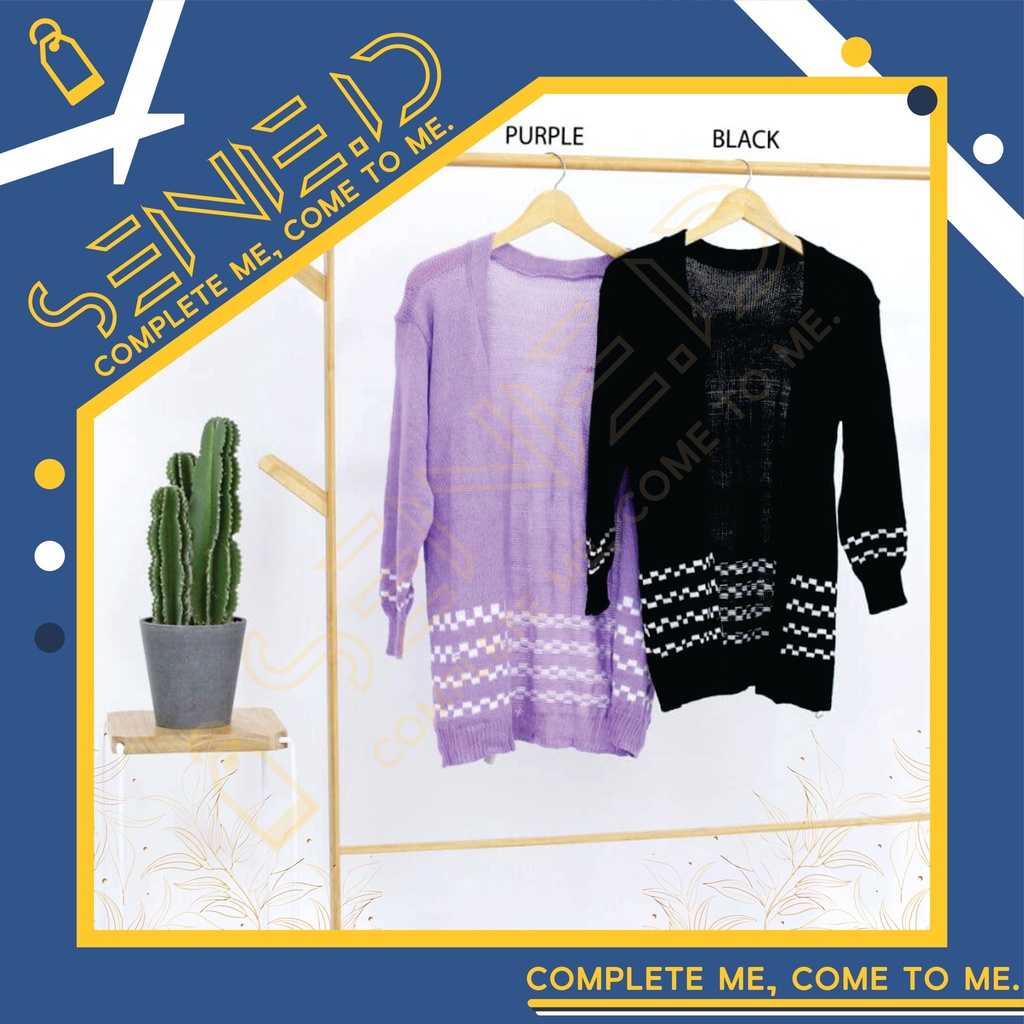 OUTER WANITA / CARDIGAN KOTAK-KOTAK WANITA