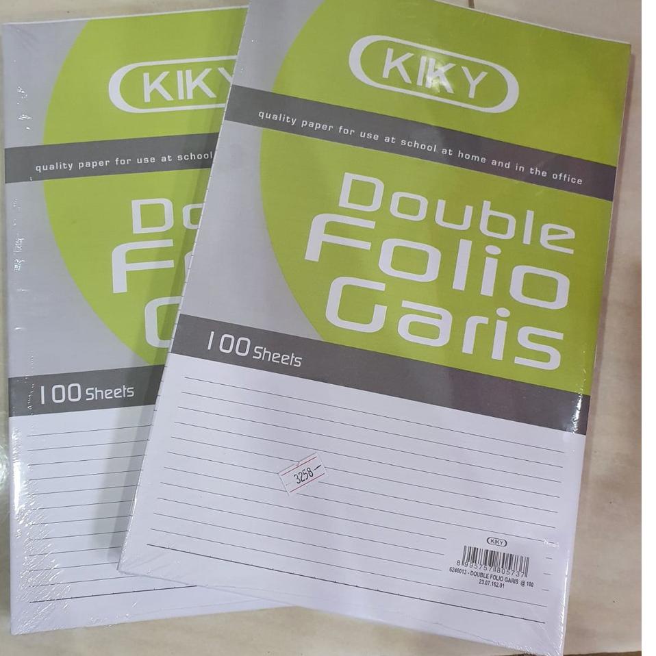 

Harga Spesial Double Folio KIKY 100 Shet
