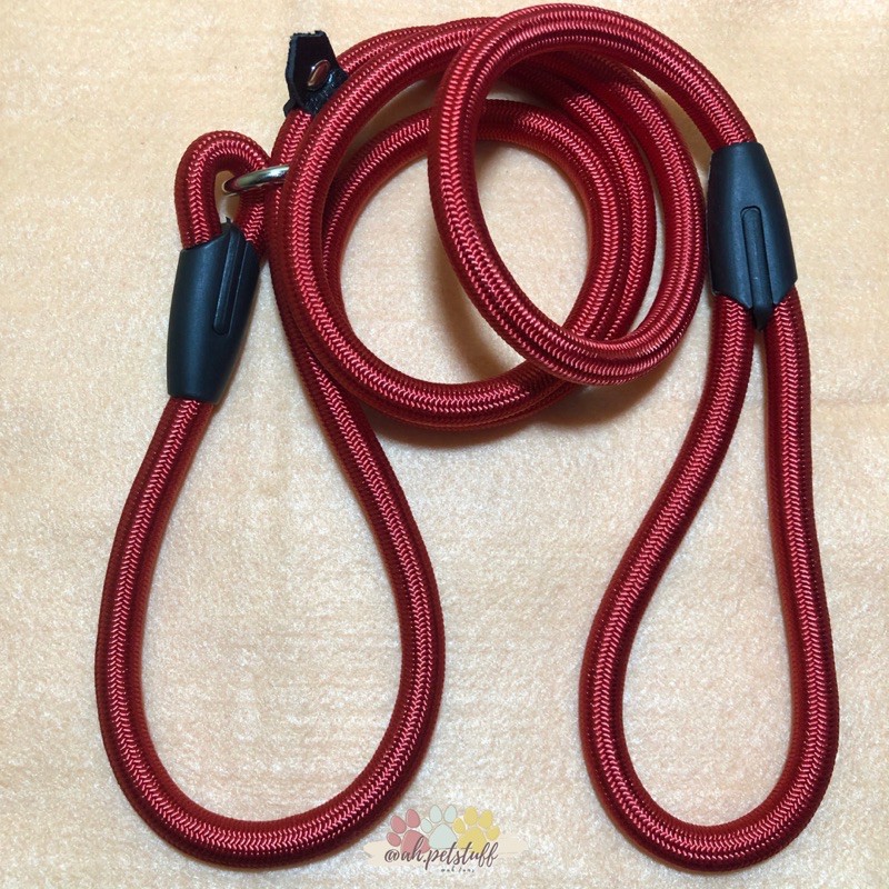 Tali Tuntun Kalung Leash Anjing Kucing Adjustable