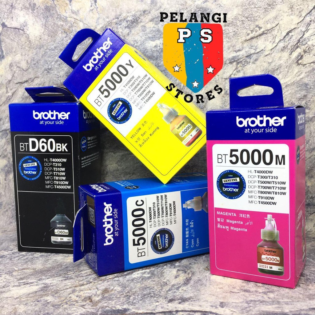 Tinta Brother BTD60 Hitam BT5000 Warna for Type DCP - T310 T510W T710W
