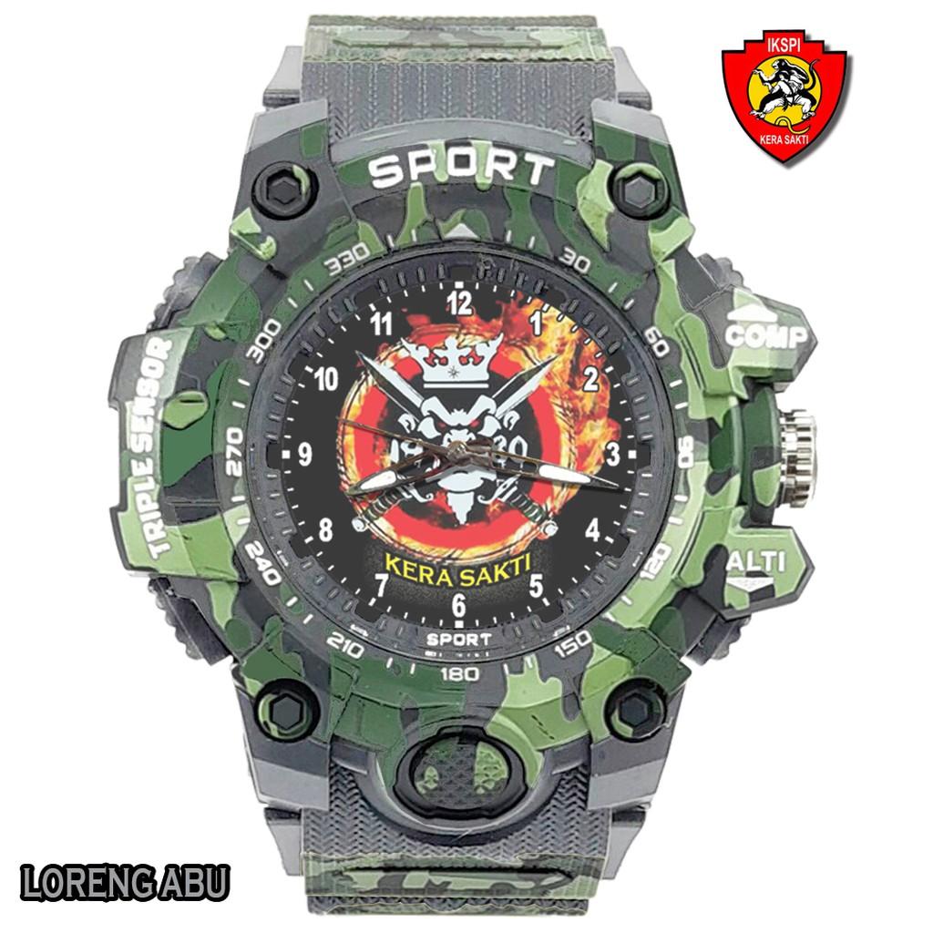 (Exclusive) PERGURUAN IKSPI / KERA SAKTI Loreng Army - Motif 4