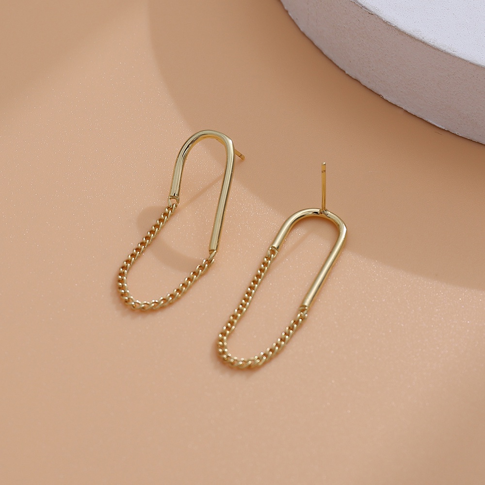 【COD Tangding】Anting Bentuk Bulat Model Simple Untuk Wanita